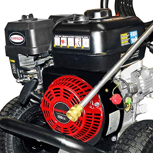 Simpson Cleaning CM61083 3400 PSI at 2.5 GPM Clean Machine Cold Water Residential Gas Pressure Washer, Natural