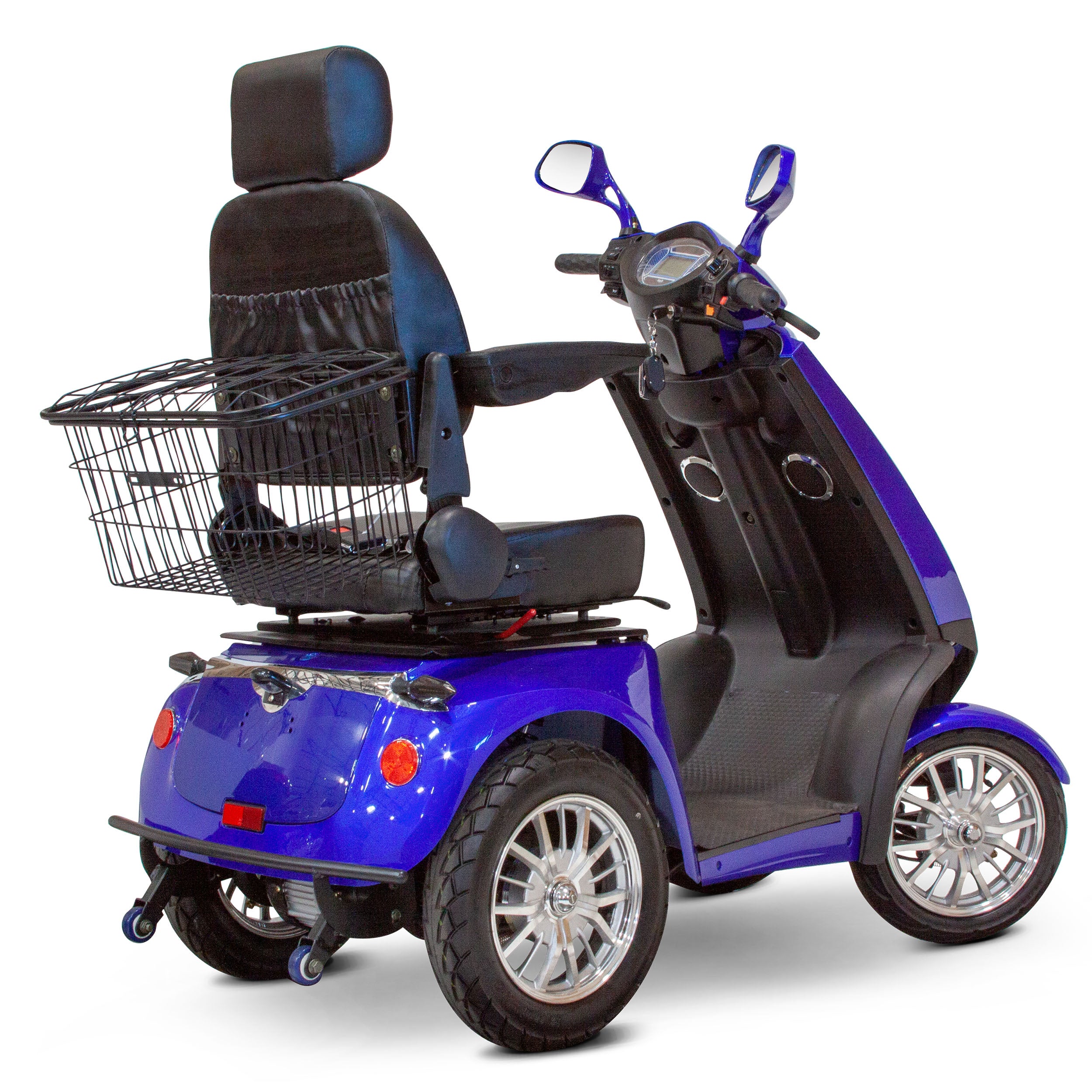 EWheels New & Improved EW-72 Scooter Heavy-Duty 4-Wheel Mobility Scooter