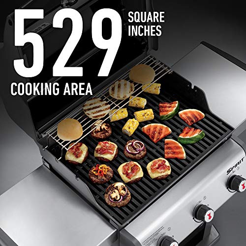 Weber Spirit E-310 Liquid Propane Gas Grill, 46510001 model - Black
