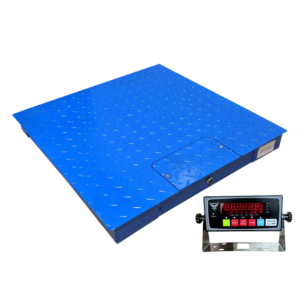PEC Scales PEC-FS Series Professional Grade Steel Floor Heavy-Duty Pallet Scale for Industrial Area New