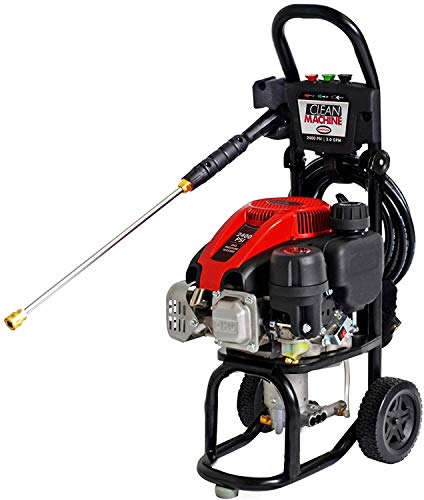 SIMPSON Cleaning CM60912 Clean Machine Gas Pressure Washer Powered by Simpson, 2400 PSI at 2.0 GPM, Black
