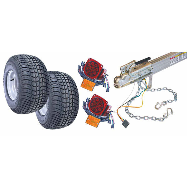 Malone LowMax 4 Kayak Trailer Package