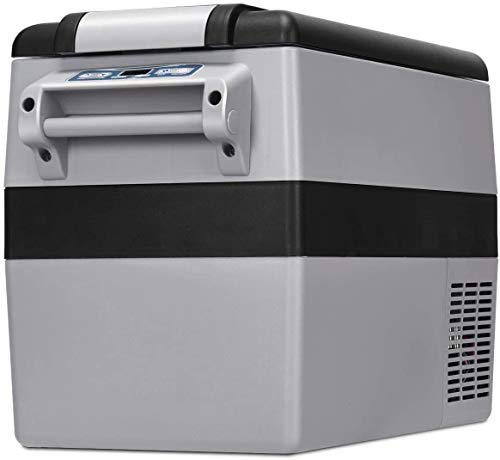 COSTWAY Car Refrigerator, 44 Quart Compressor Cooler and Freezer, -4°F to 50°F, Portable and Compact Vehicle Car Fridge, for Car, Home, Camping, Traveling