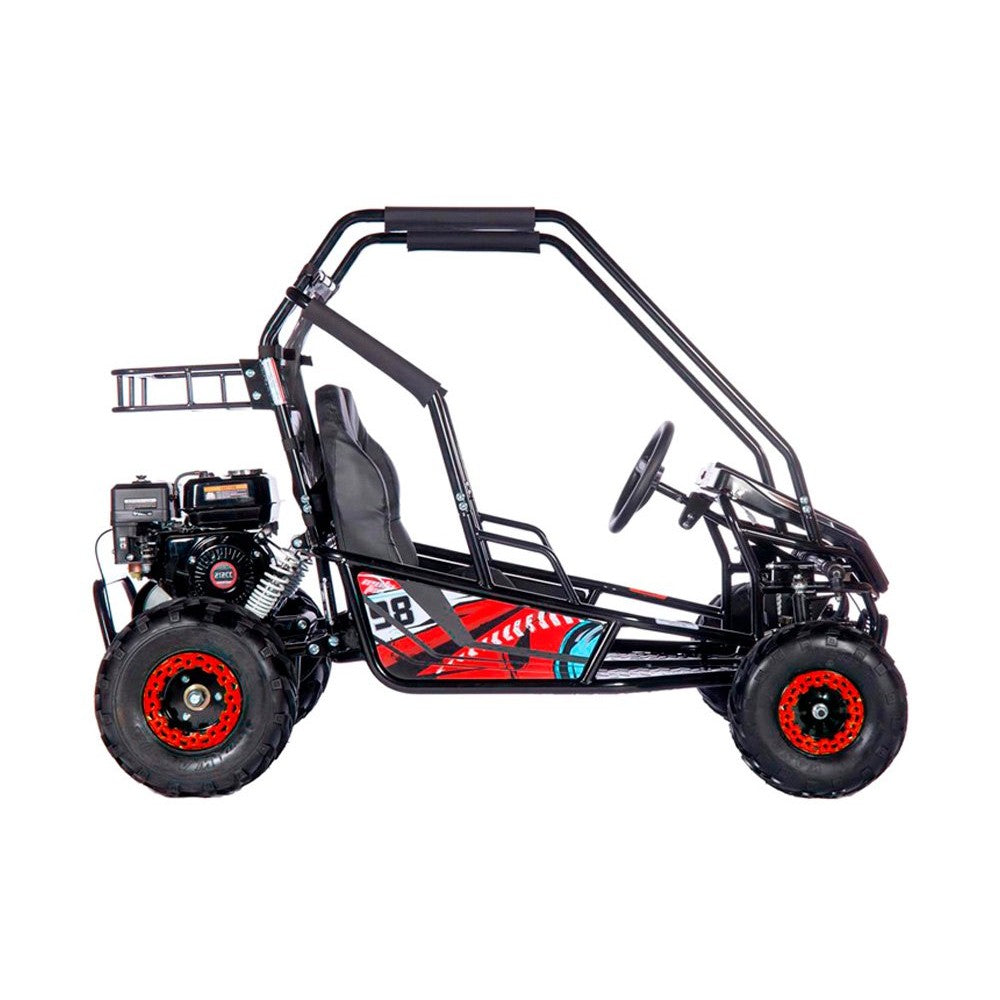 MotoTec Mud Monster XL 212cc 2 Seat Go Kart Full Suspension