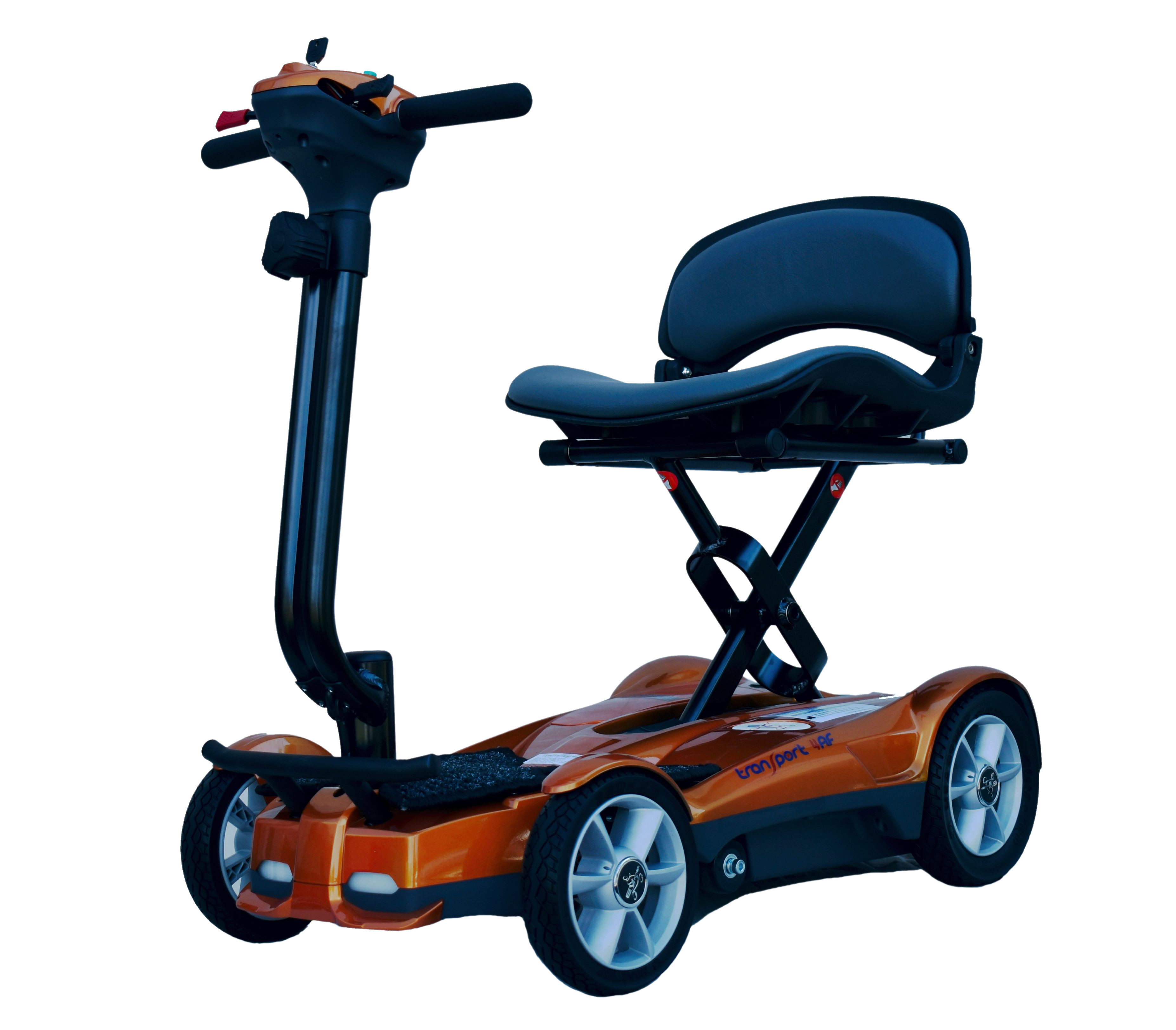 EV Rider S21F Transport AF4W Folding Mobility Scooter Jupiter Gold New