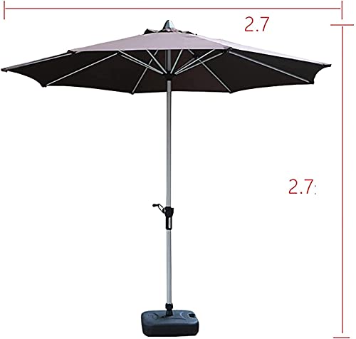 Patio Umbrella Patio Canopy Patio Umbrella Waterproof Outdoor Parasol for Villa Scenic Beach Swimming Pool with Water Injection Tank GCSQF210526