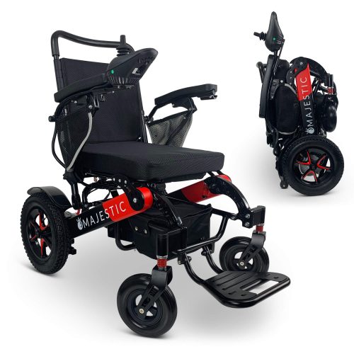 ComfyGO Majestic IQ-7000-AF Remote Control Automatic Folding Electric Wheelchair New