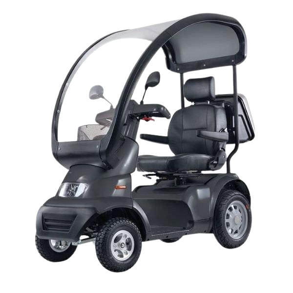 Afikim Afiscooter S4 4-Wheel Electric Mobility Scooter Grey New