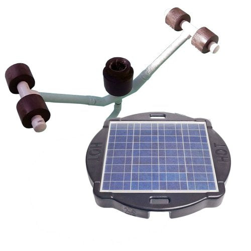 Natural Current NCSSPPHOSKIMF Pond Savior Solar Powered Floating Skimmer Float