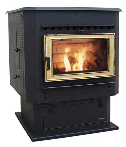 Magnum Countryside 3500P Flex-Fuel Stove With Pedestal And Black Door New