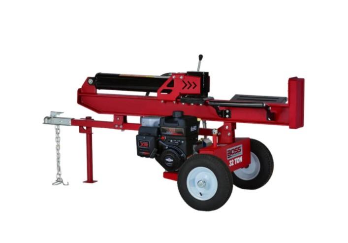 Boss Industrial WD32T Log Splitter 8 HP 4-Cycle Engine 32 Ton New