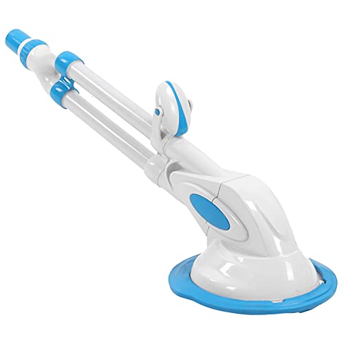 FOKH Automatic Pool Cleaner, 85W-300W Powerful Efficient Pool Vacuum Cleaner Quiet Handheld Suction Pool Cleaners Pool Vacuum Sweeper Set, Ideal for Above Ground Pools, Small Pools, Spas and Hot Tubs
