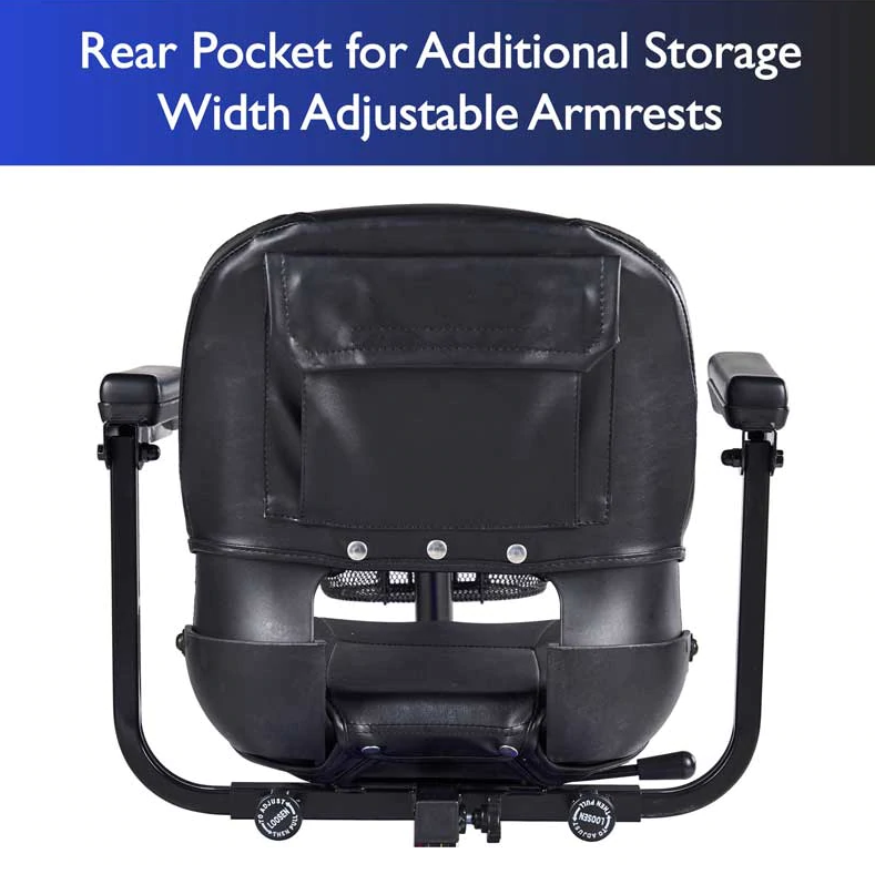 New Zip'r 4 Travel Mobility Scooter Blue New