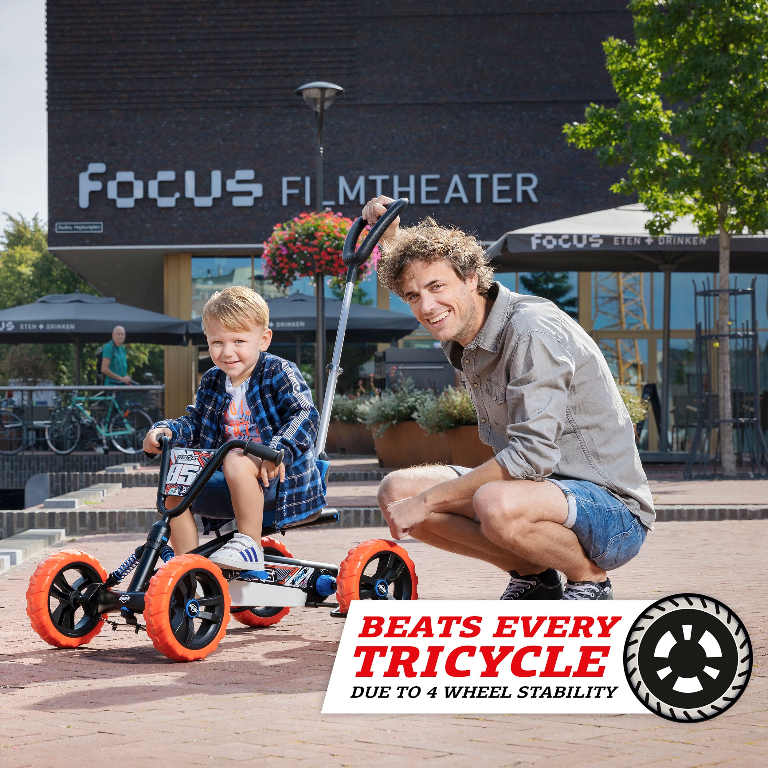 BERG Buzzy Nitro 2-In-1 Pedal Kart