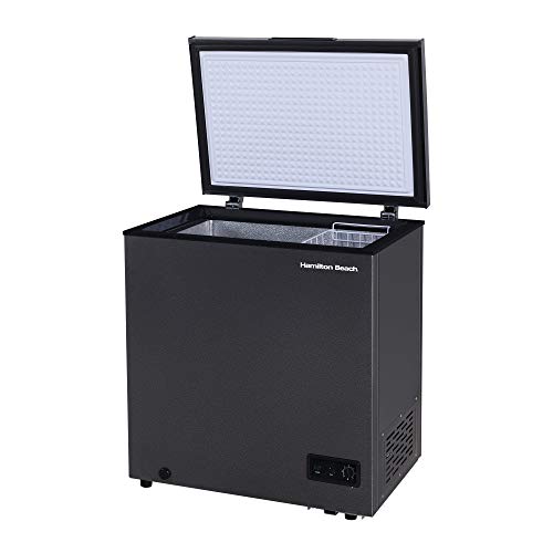 Hamilton Beach, HBFRF513 Chest Deep Freezer, 5 Cu. Ft. Capacity, Granita Design