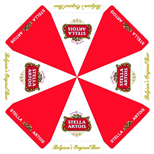 Stella Artois Beer 7 Foot Patio Umbrella Market Style New