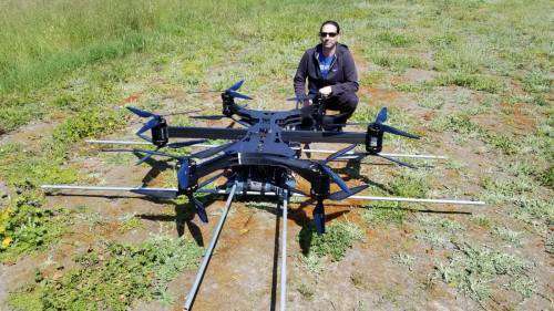 xFold Dragon x12 RTF U11 Drone 12 Propellers U11 Motor for Heavy Winds Combo New