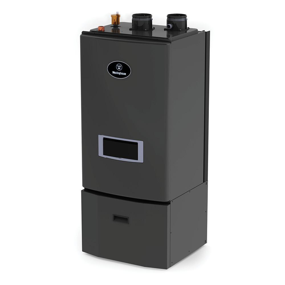 Westinghouse WBRUCNG199F 95.1% Natural Gas Space Heating Floor Mount Boiler w/Optional Domestic Hot Water with 199,000 BTU Input New