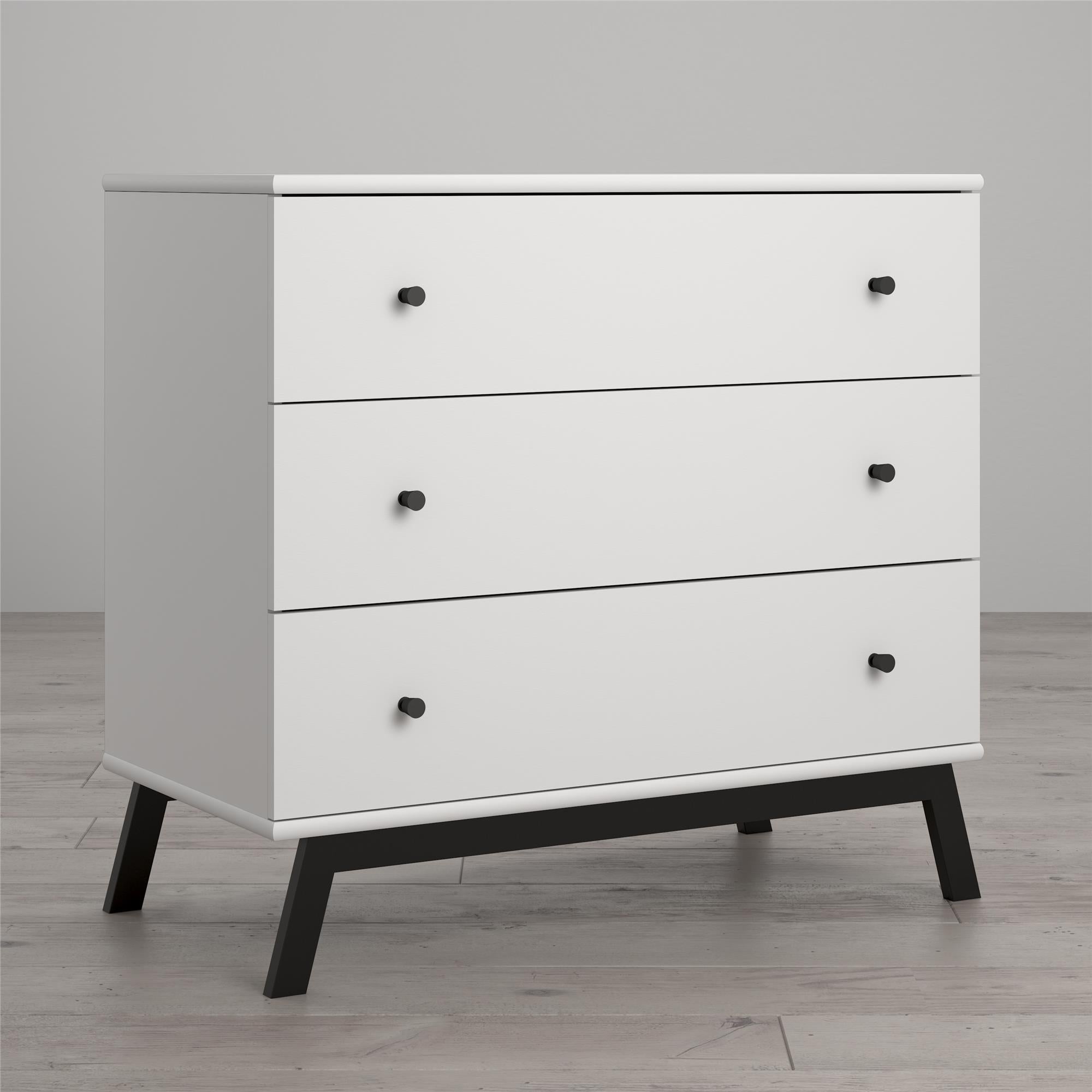 Rowan Valley Lark Urban 3-Drawer Dresser, White