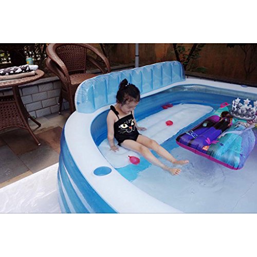 Family Swimming Pool Backrest Inflatable Baby Swimming Pool Ocean Ball Pool Child Adult Large 4-5 People