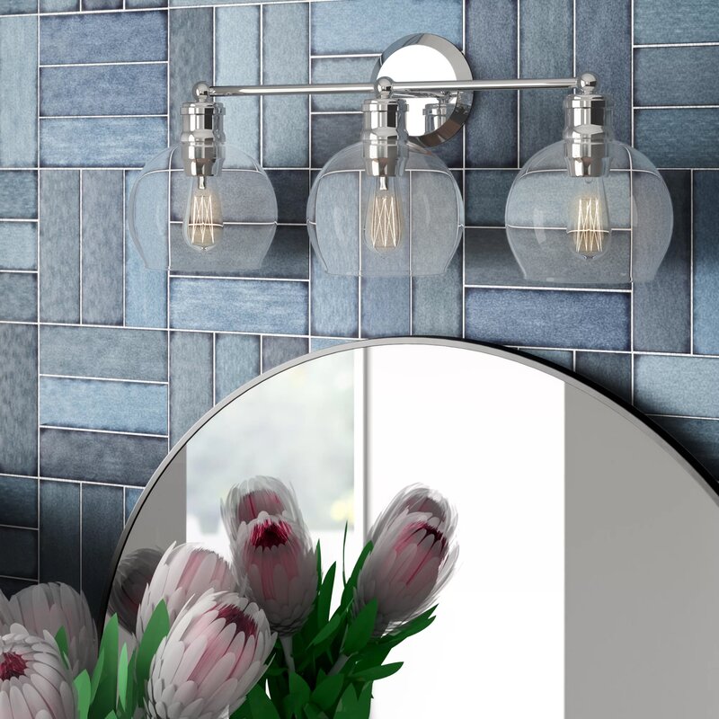 Mata 3 - Light Dimmable Vanity Light Polished Nickel