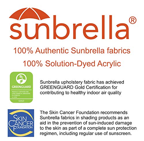 Tropishade 11' Sunbrella Patio Umbrella with Red Brick Cover