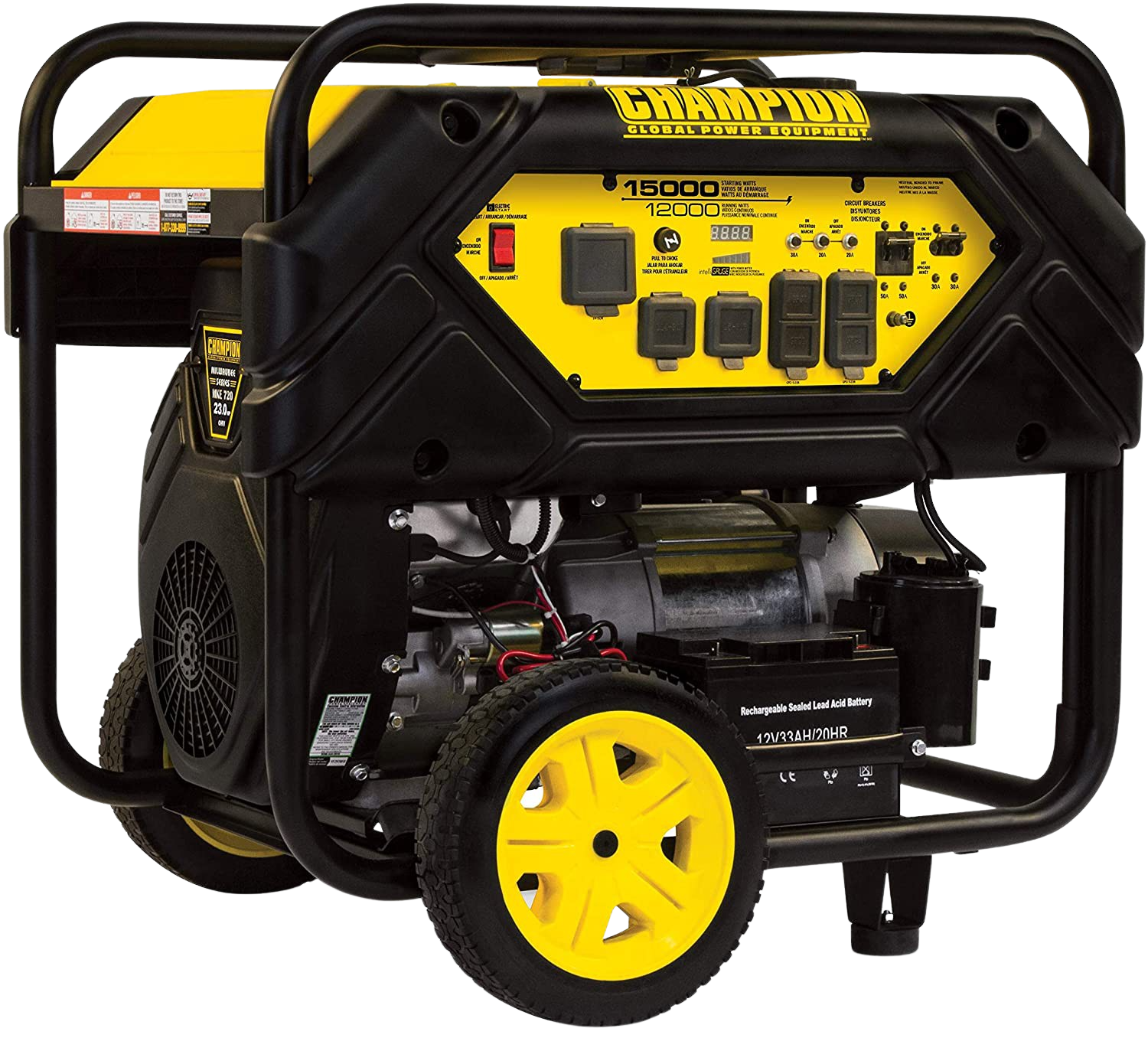 Champion 100111 12000W/15000W 717cc Electric Start Gas Generator New