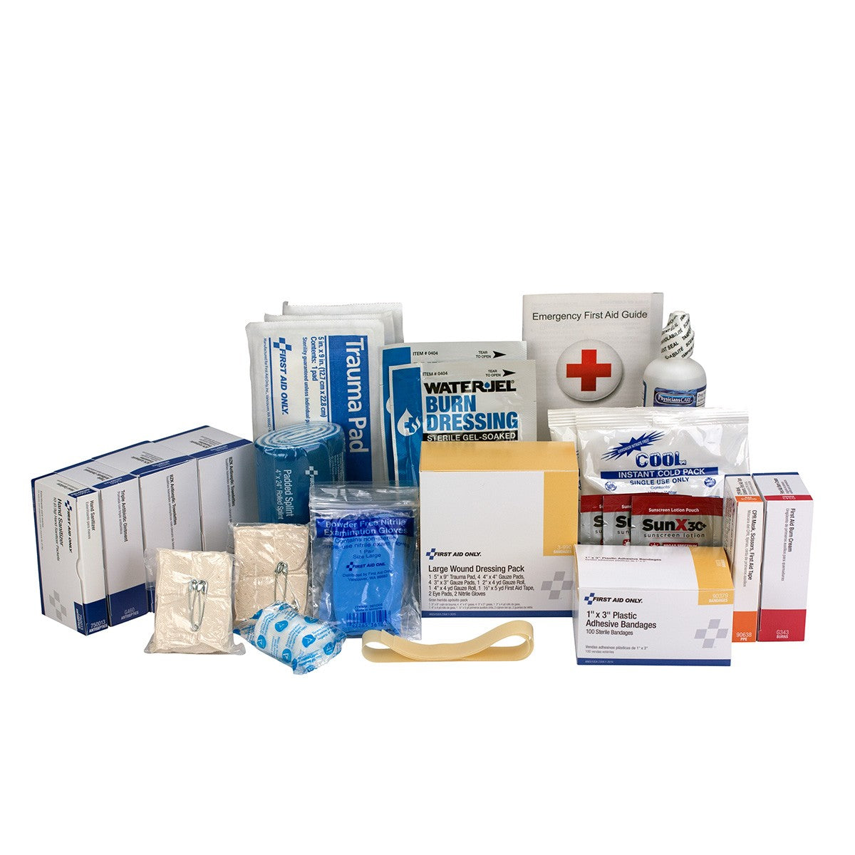 First Aid Only 50 Person Contractor ANSI B+ Refill (3 per order)