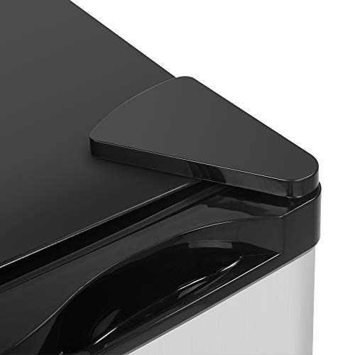 ZOPOK 1.1 Cu.ft Upright Freezer with Compact Reversible Single Door,Free Standing Mini Freezer with Adjustable Thermostat for Home/Kitchen/Office