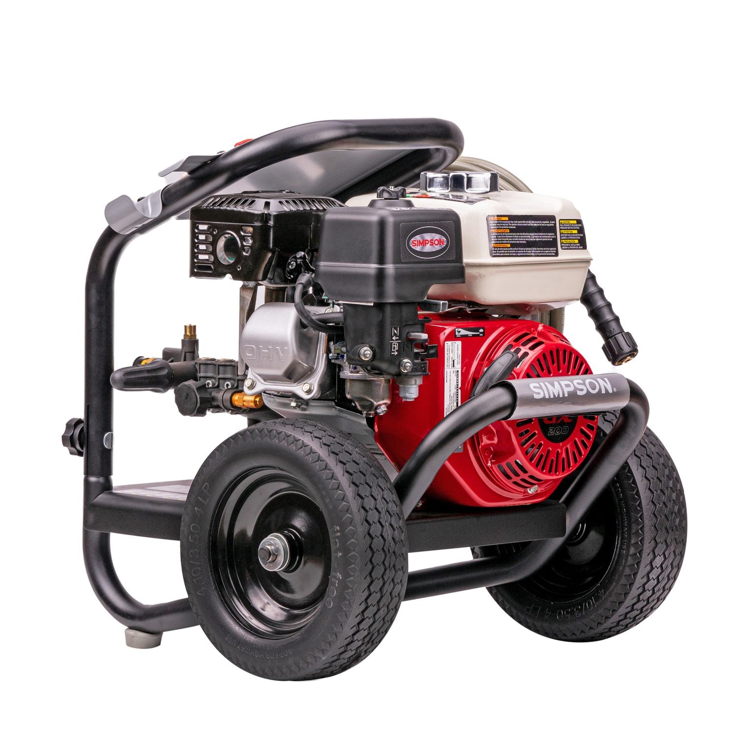 Simpson PowerShot 3600 PSI 2.5 GPM Honda GX200 PS60995 / 60996 Gas Pressure Washer