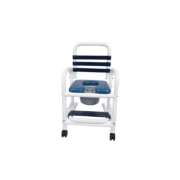 Mor-Medical Deluxe New Era 3-in-1 Infection Control Shower Commode Chair with Commode Pail