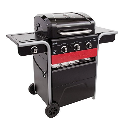 Char-Broil Gas2Coal 3-Burner Liquid Propane and Charcoal Hybrid Grill