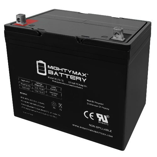 Mighty Max 12V 75AH SLA Battery
