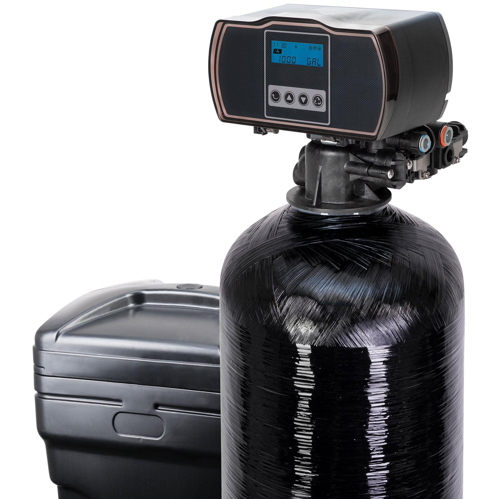 Aquasure AS-HS32FM Harmony Series 32,000 Grain Water Softener with Fine Mesh Resin for Iron Removal New