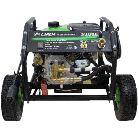 Lifan 3300 PSI 2.5 GPM Electric Start Pressure Washer LFQ3370E New