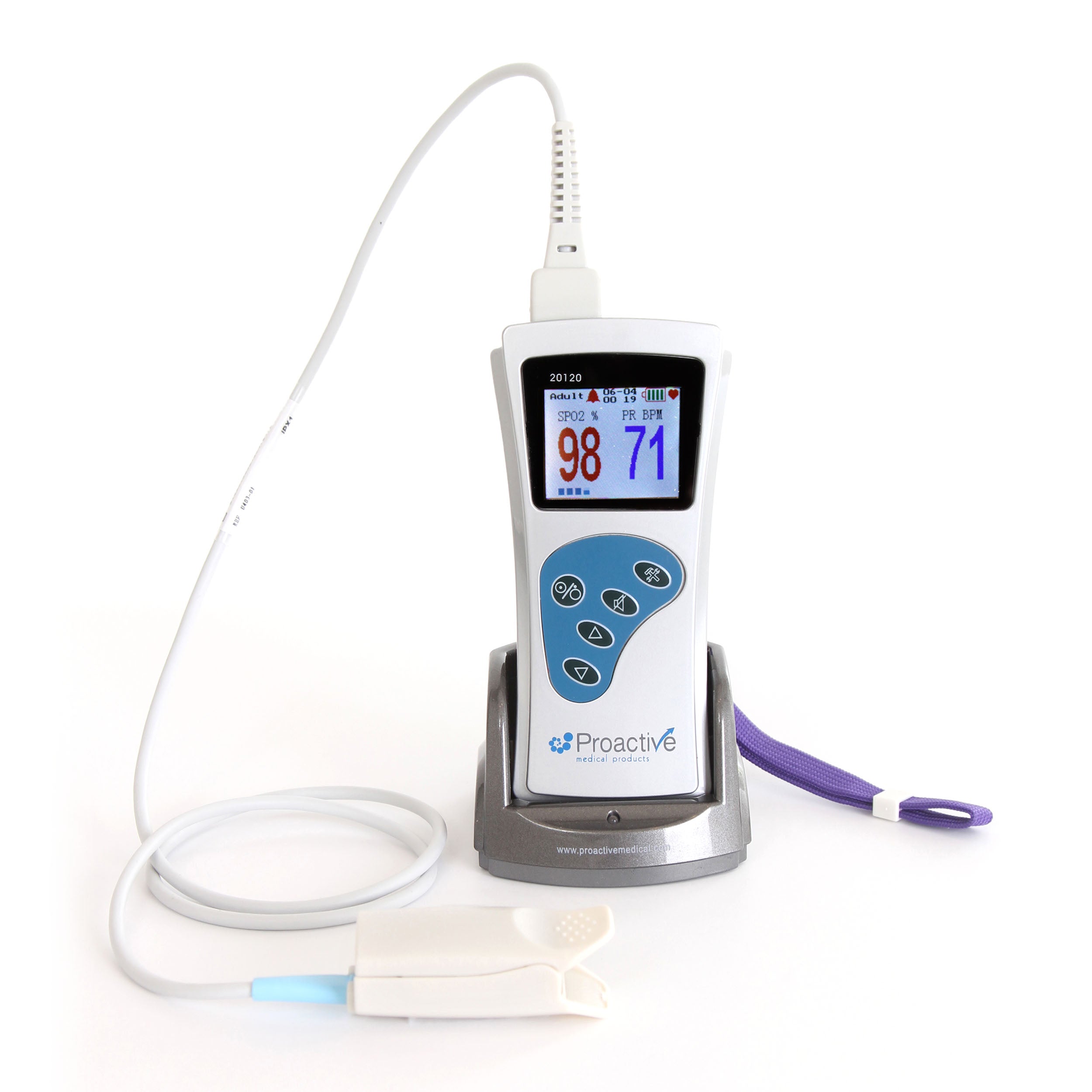 Proactive Protekt® Deluxe Rechargeable Handheld Pulse Oximeter