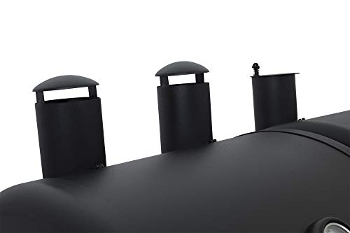 Char-Griller 5030 2-Burner Gas & Charcoal Grill Dual Function, Black