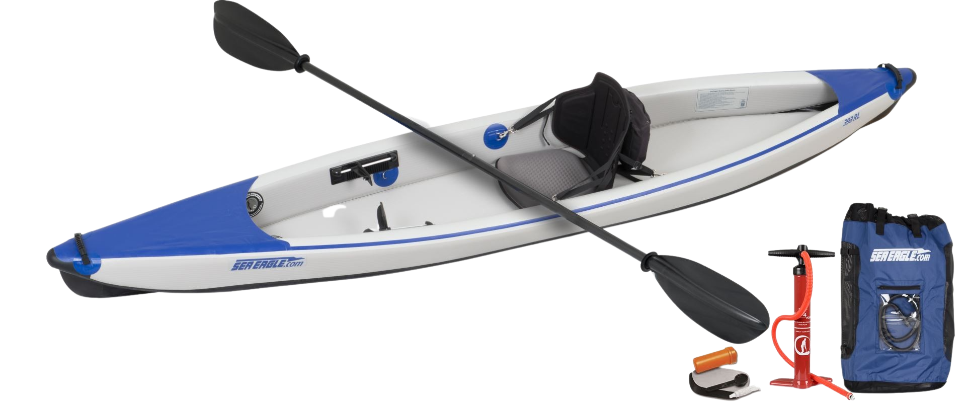 Sea Eagle 393RLK_P Razorlite Inflatable Kayak Pro Solo Package New