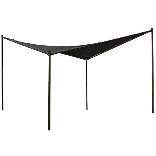 Coolaroo Butterfly Gazebo, Backyard or Patio Gazebo, 99% UV Block, Steel Frame, (13'1