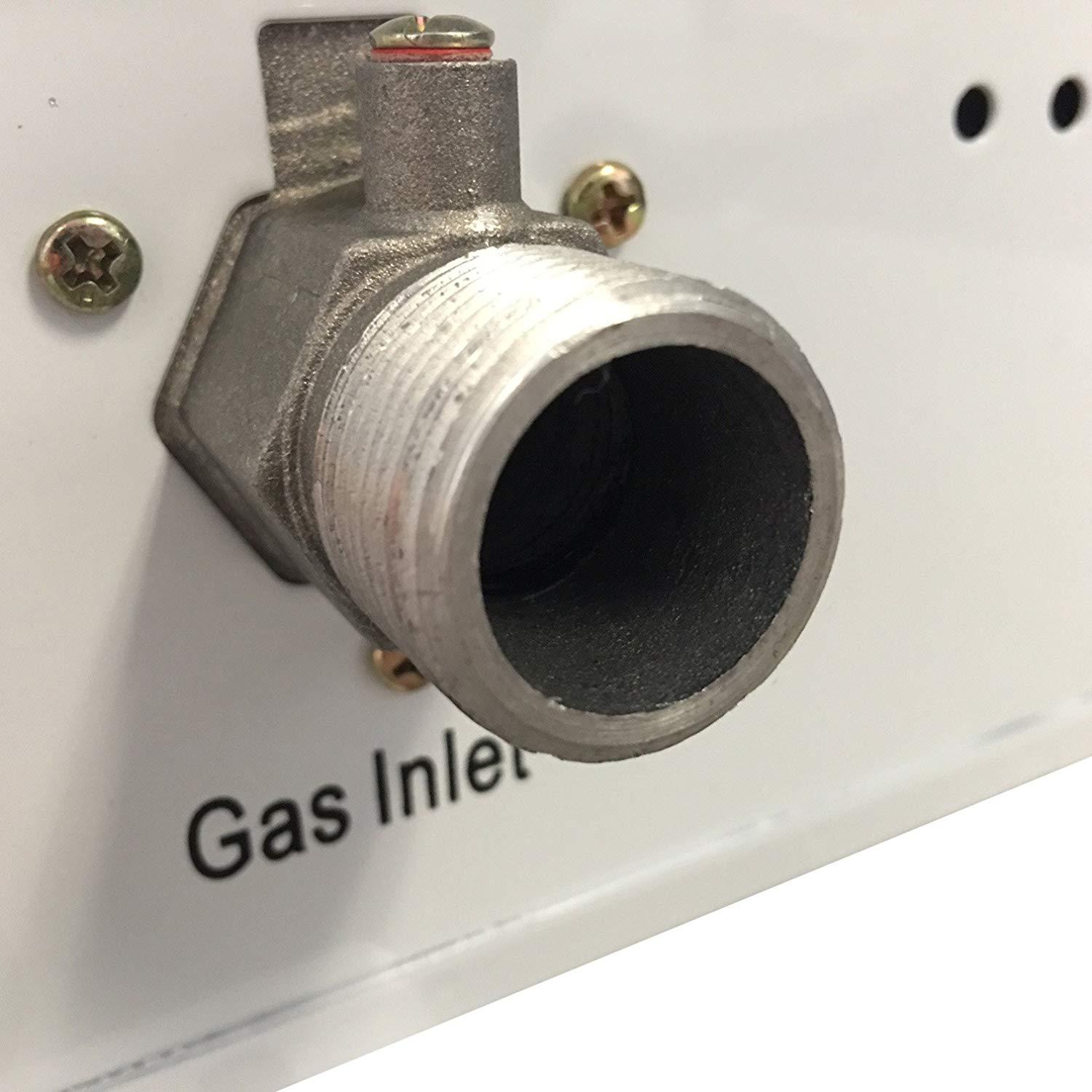 Excel 10009 Pro 6.6 GPM Liquid Propane LP Tankless Water Heater Whole House with Flue Kit New