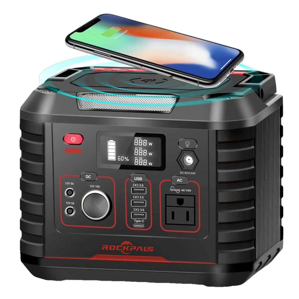 Rockpals RP330W 330W 330W/78000mAh Portable Generator Lithium Portable Power Station New