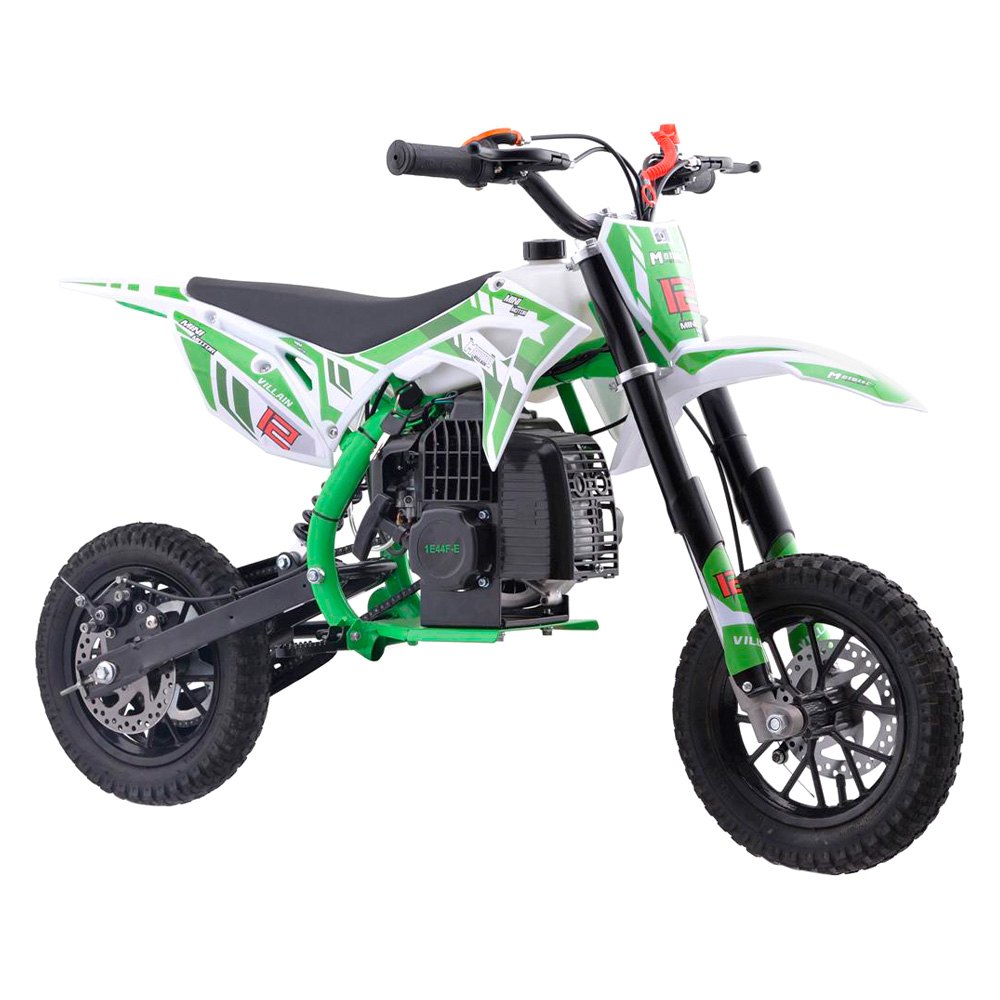 MotoTec Villain 52cc 2-Stroke Kids Gas Dirt Bike