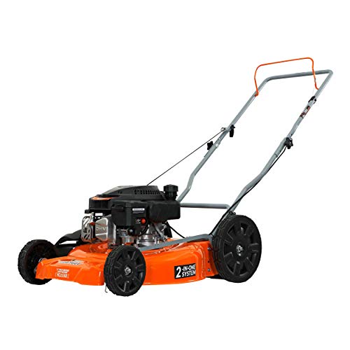 YARDMAX 21-Inch Walk-Behind 2-in-1 Push Mower 170cc YG1550