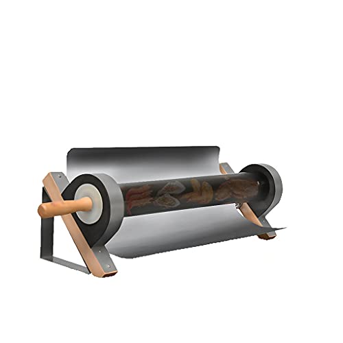 Solar Oven Sun Cooker,Portable BBQ Grill Solar Cooker Stainless Steel Stove Oven Smoke Free Food Grade, Delicious for Outdoor Camping Travel