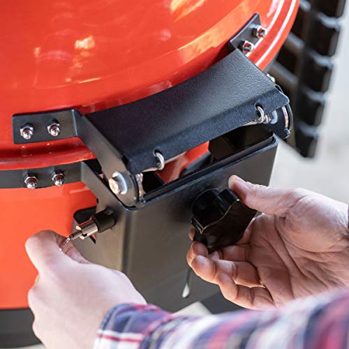 Kamado Joe KJ15040320 Kettle Joe 22 inch Charcoal Grill, Blaze Red