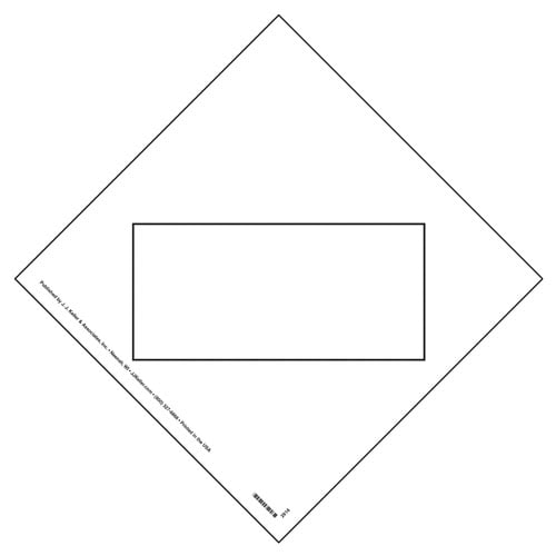 JJ Keller Blank Marking, Imprinted (Pack of 25)