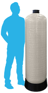 Pentair Pelican NS1665 NaturSoft High Flow Salt-Free Water Softener Alternative System New