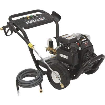 Northstar Gas Cold Water Pressure Washer Power Washer - 2.5 GPM, 3100 PSI, Honda Engine, Model Number 157121