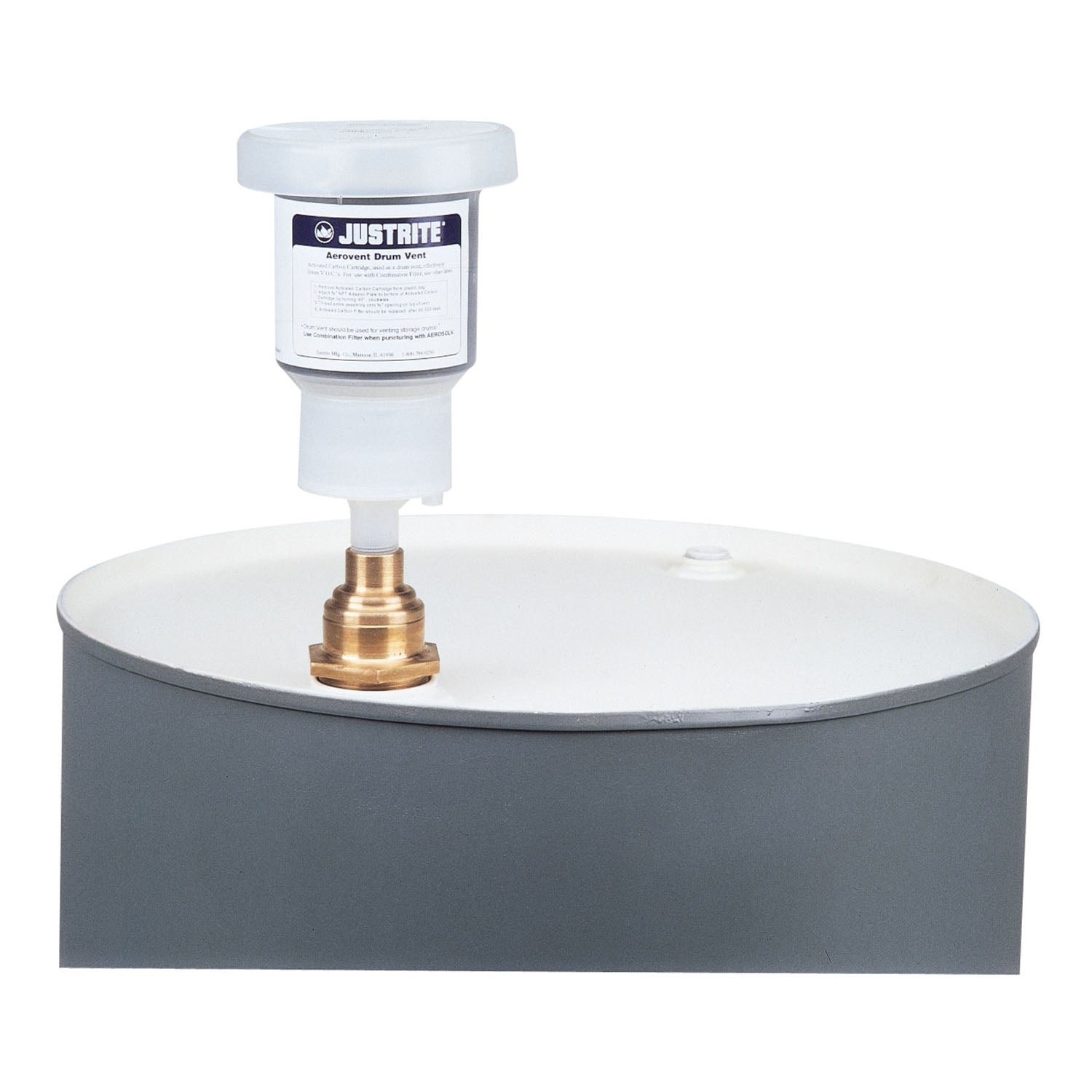Justrite Drum Vent with Aerosolv® Filter, Extra Replacement Filter, 2