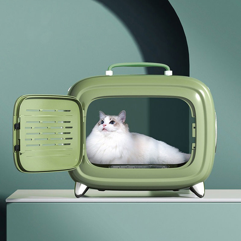TV Shape Capsule Cat Carrier